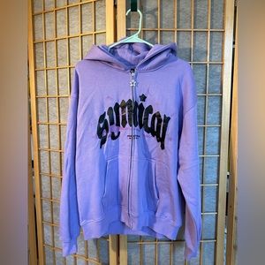 Lilac Purple Synocal Hoodie Sz Sm BNWOT